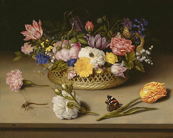 Ambrosius Bosschaert Flower Still Life Sweden oil painting art